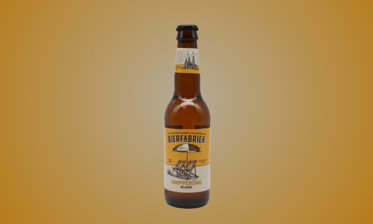 Snipperdag bier van De Bierfabriek bierflesje